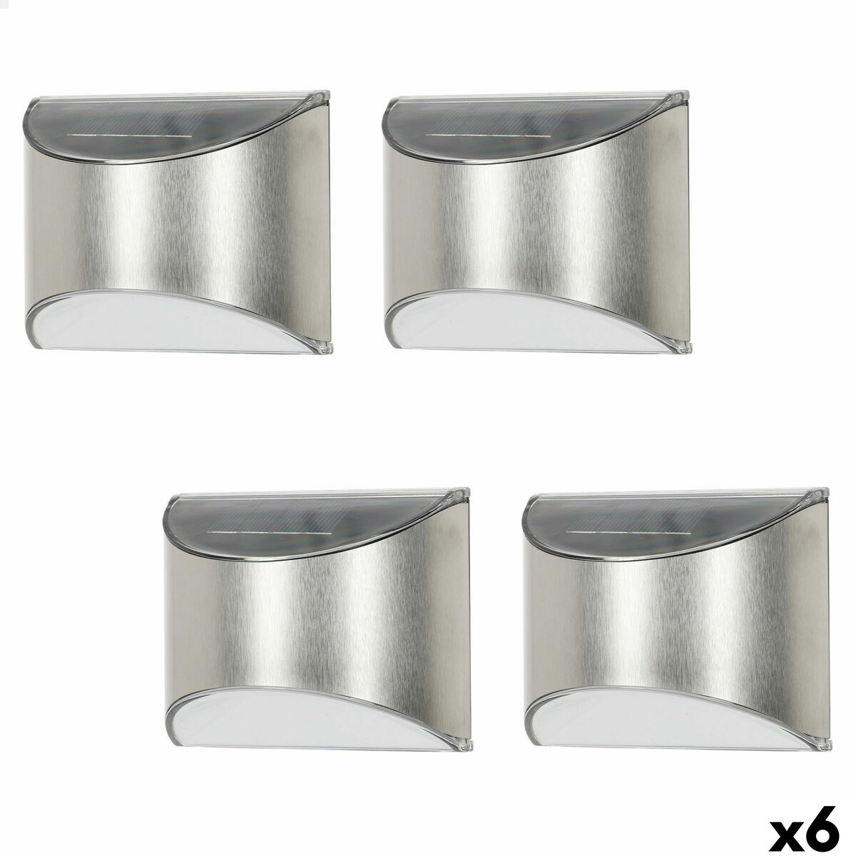 solcellslampo Aktive 10 x 8 x 5 cm (6 antal)