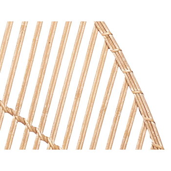 Sänggavel Triangel Brun Rattan 160 x 80,5 x 2 cm
