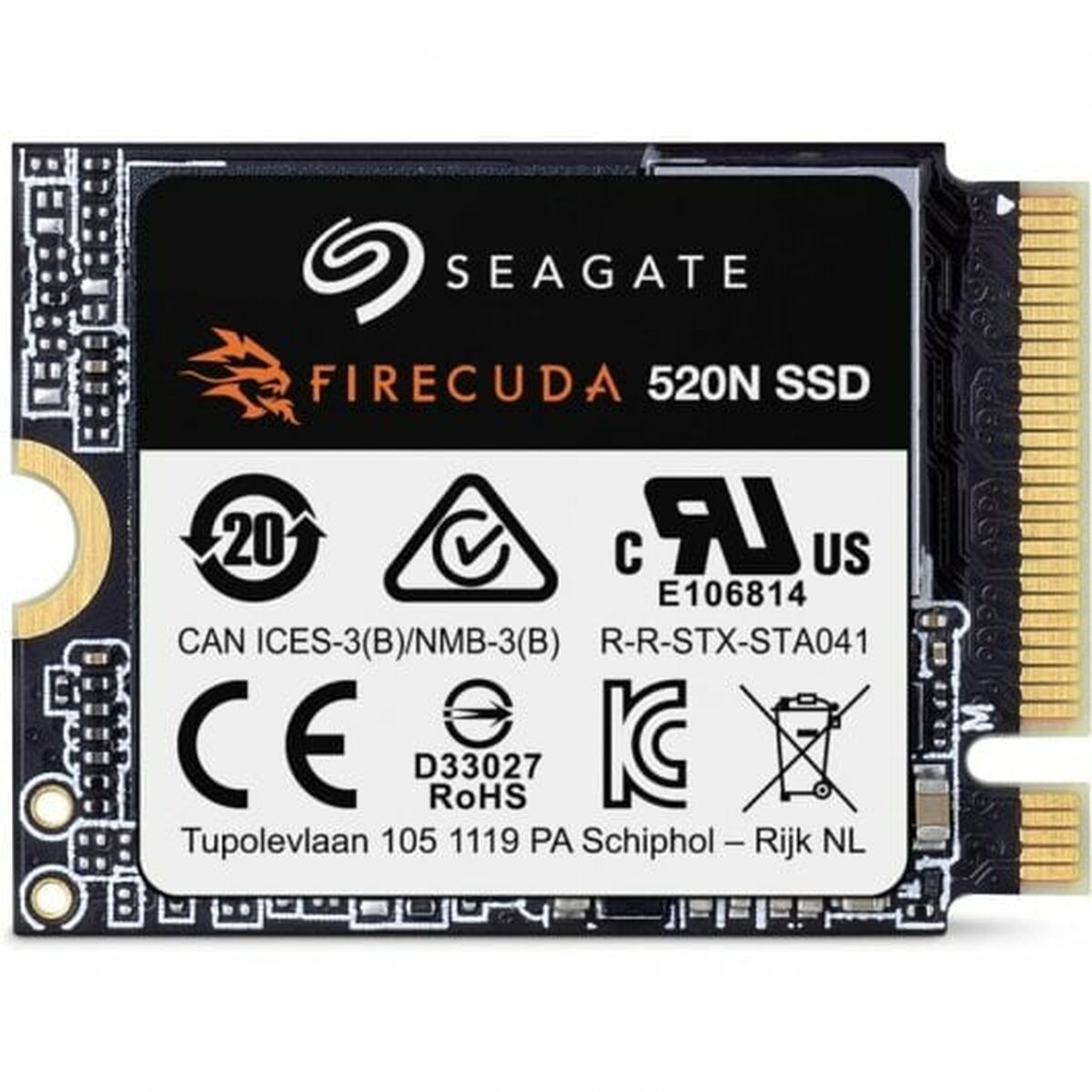 Hårddisk Seagate 2,5" 2 TB SSD - 4