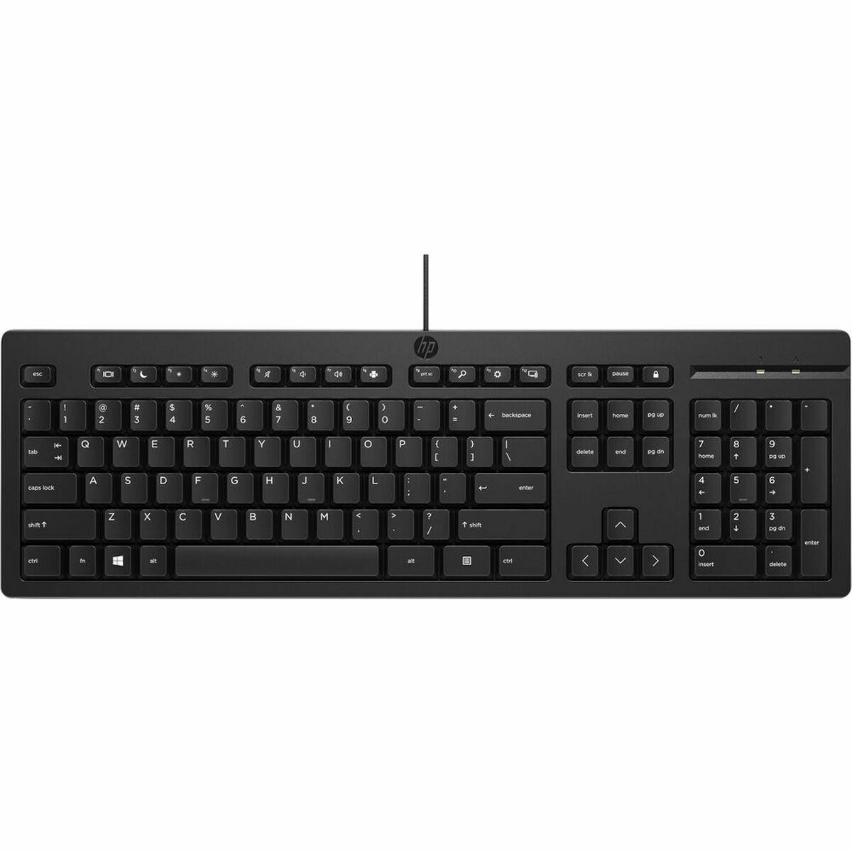 Tangentbord HP 266C9AA#ABE Svart - 3