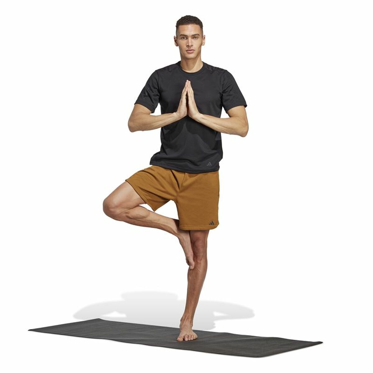 Sportshorts för män Adidas Yoga Basert Gyllene - 4