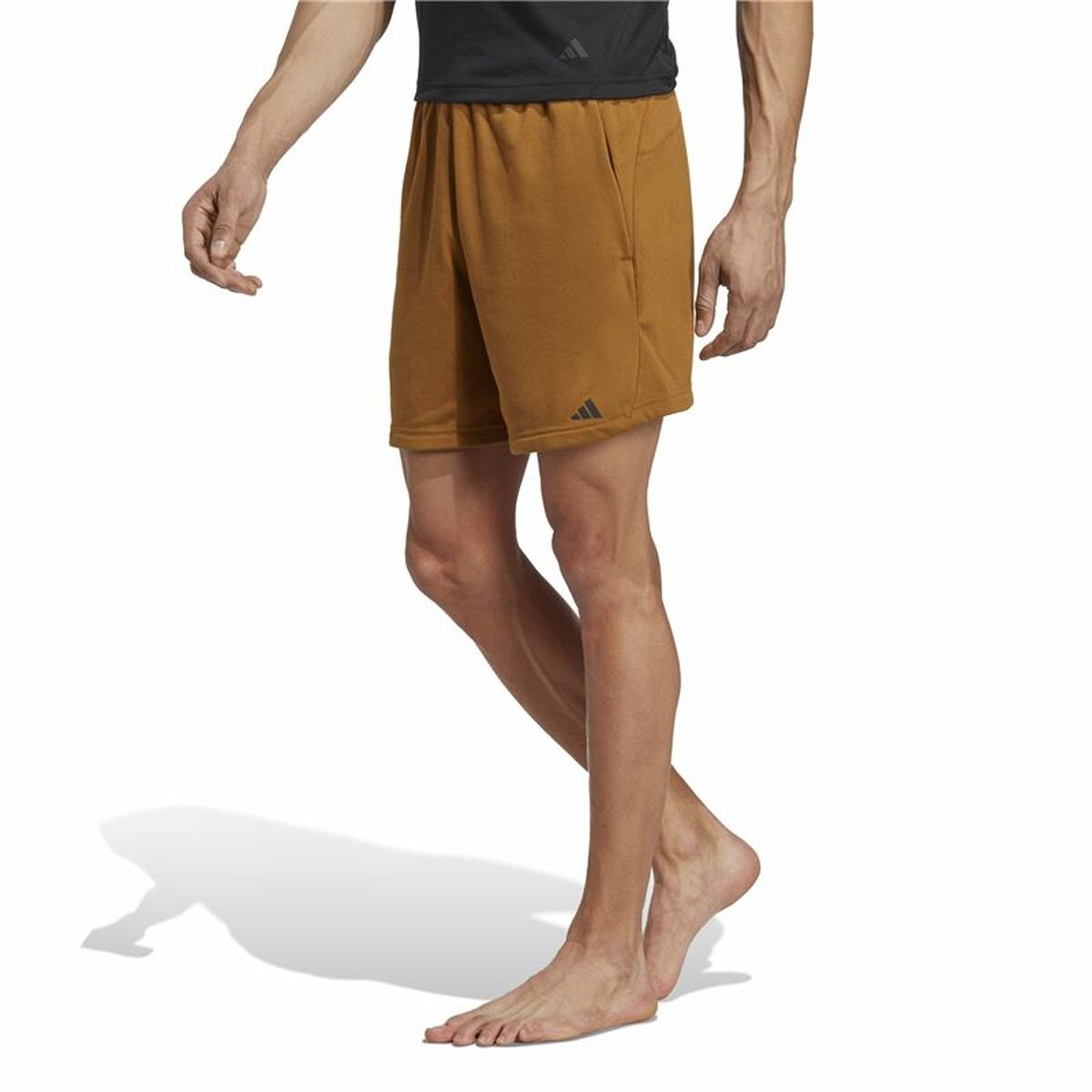 Sportshorts för män Adidas Yoga Basert Gyllene - 2