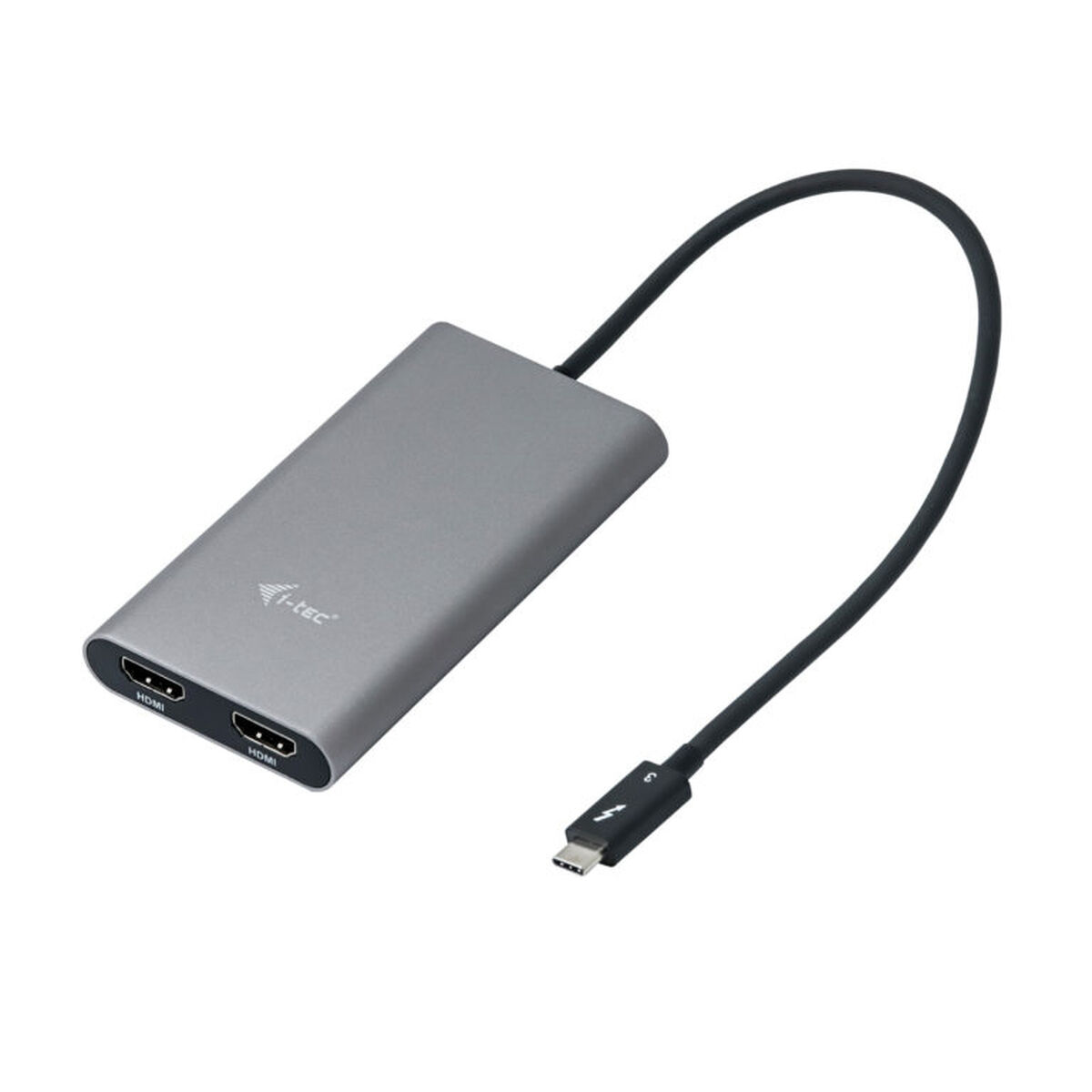 Adapter HDMI i-Tec TB3DUAL4KHDMI Thunderbolt 3 - 3