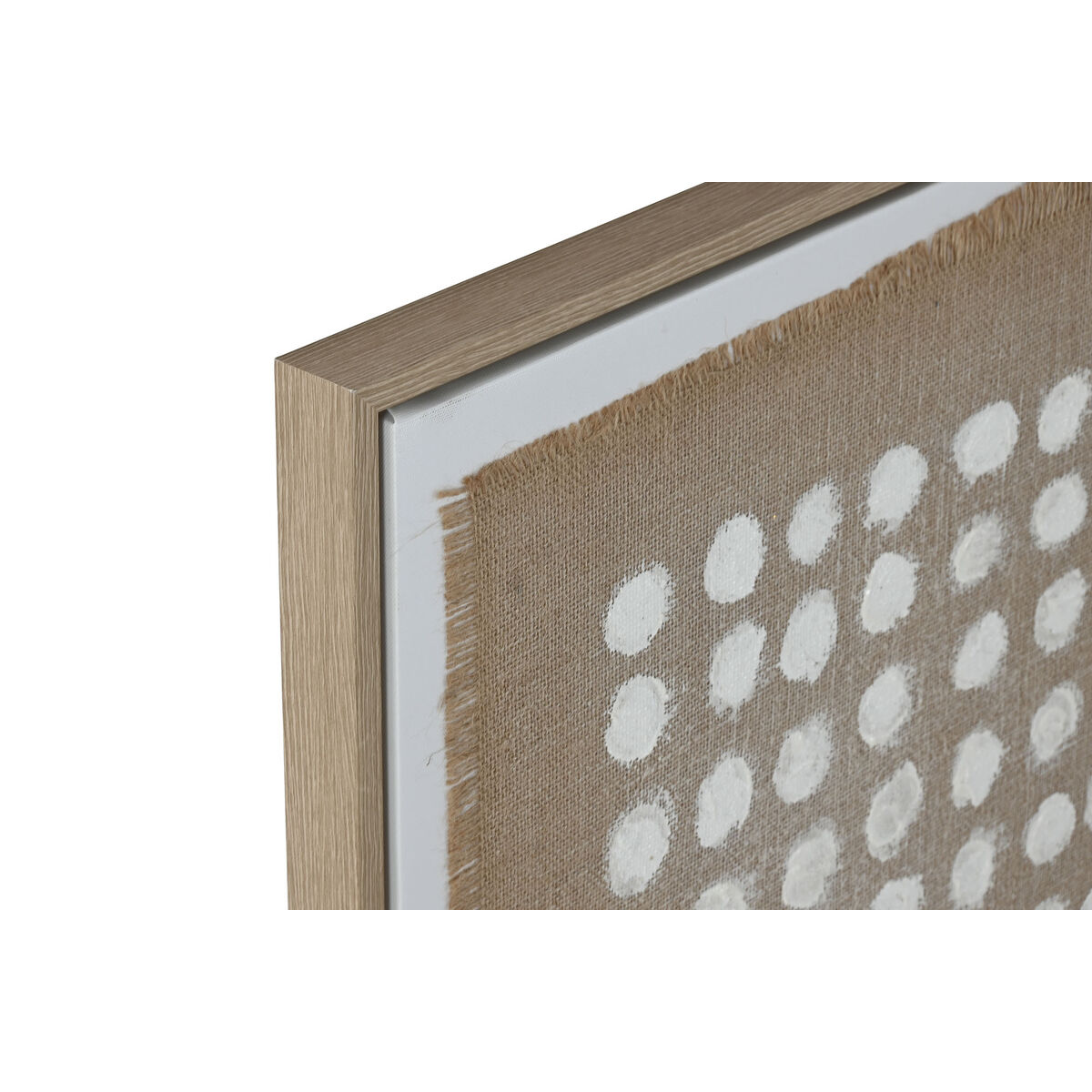 Tavla Home ESPRIT Vit Beige Modern 60 x 3,8 x 60 cm (2 antal) - 2