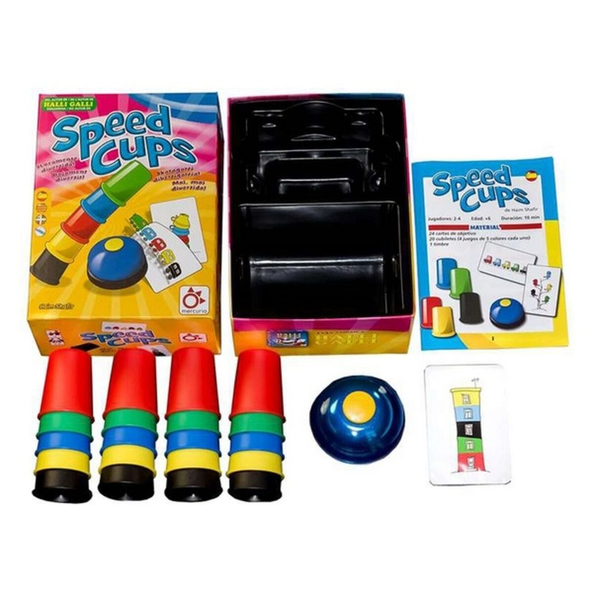 Sällskapsspel Speed Cups Mercurio A0028 (ES) - 2