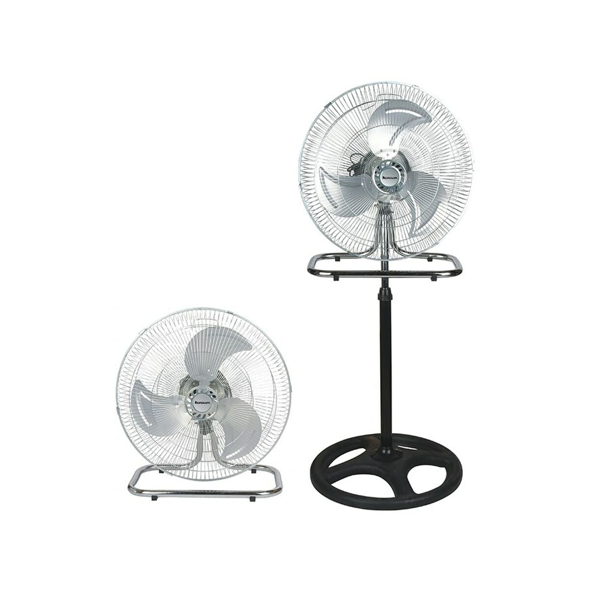 Stående Fläkt Ravanson WT-7046 Svart Stål 80 W