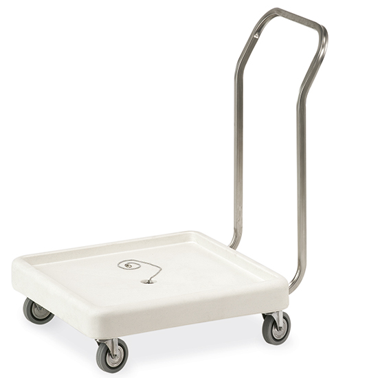 TransportVagn för diskmaskin rack, 515x515 mm