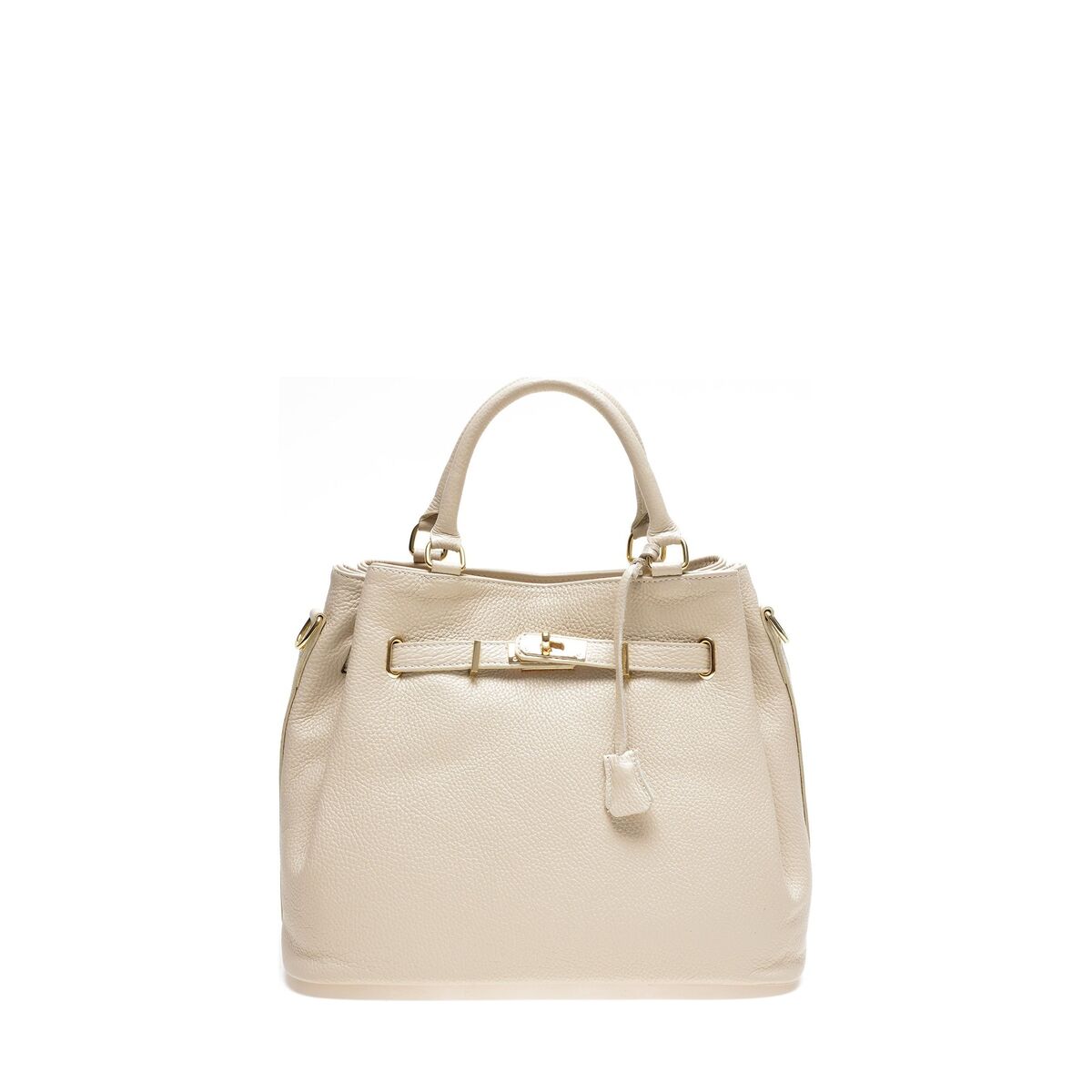 Damväska Anna Luchini SS22-AL-1762-BEIGE Beige 36 x 29 x 17 cm - 2