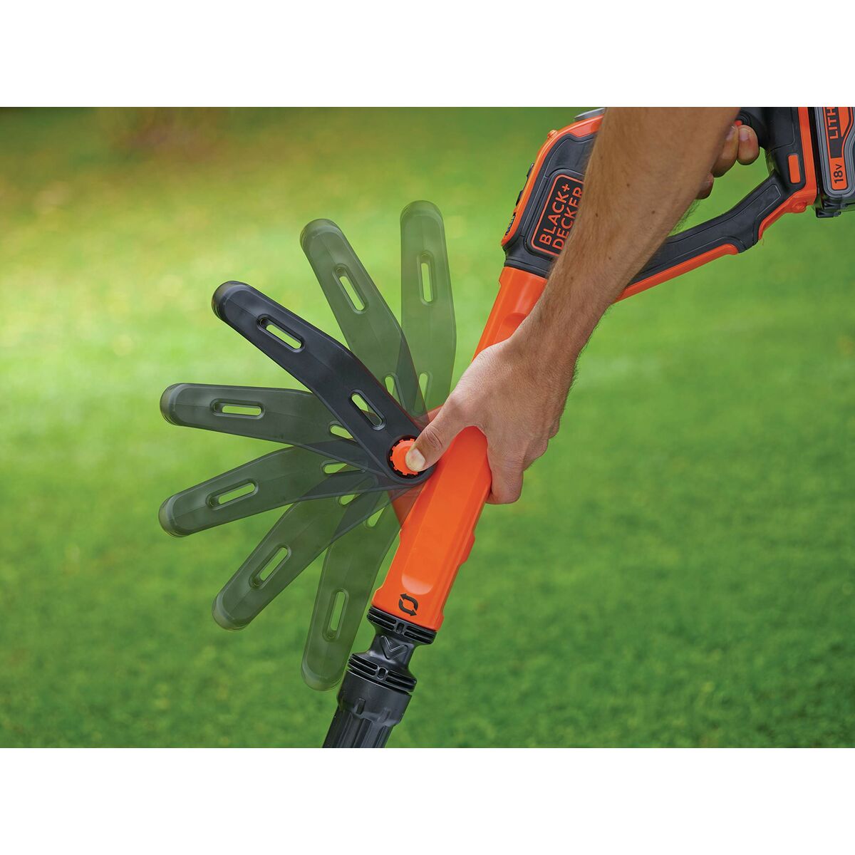 Elektrisk trimmer Black & Decker PowerCommand STC1820EPC 18 V 28 cm - 4
