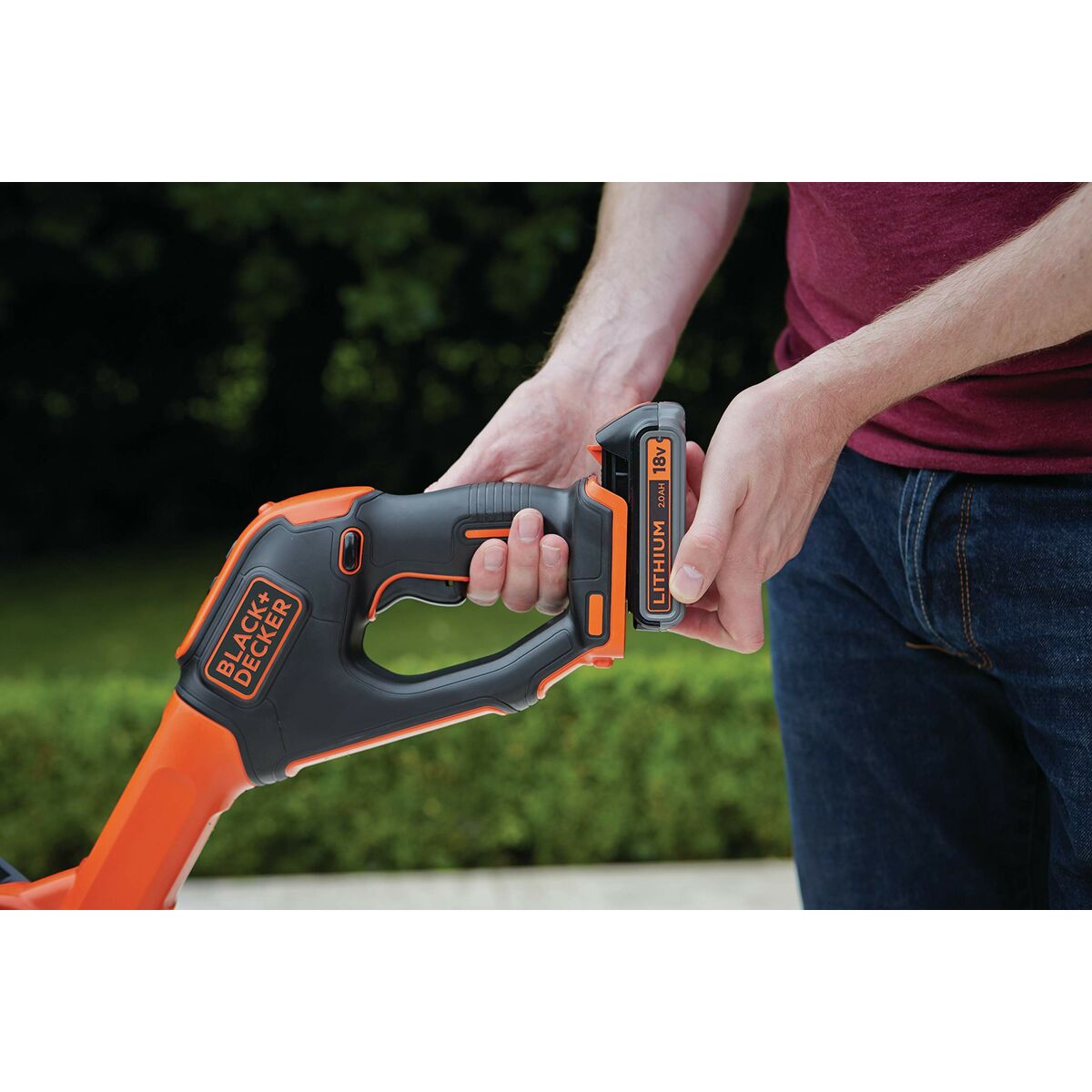 Elektrisk trimmer Black & Decker PowerCommand STC1820EPC 18 V 28 cm - 7