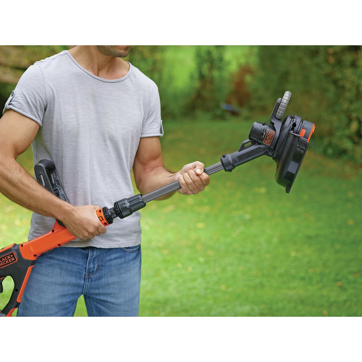 Elektrisk trimmer Black & Decker PowerCommand STC1820EPC 18 V 28 cm - 6