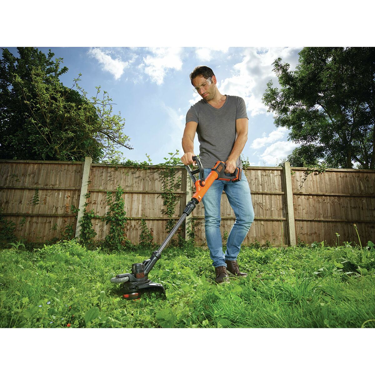 Elektrisk trimmer Black & Decker PowerCommand STC1820EPC 18 V 28 cm - 2