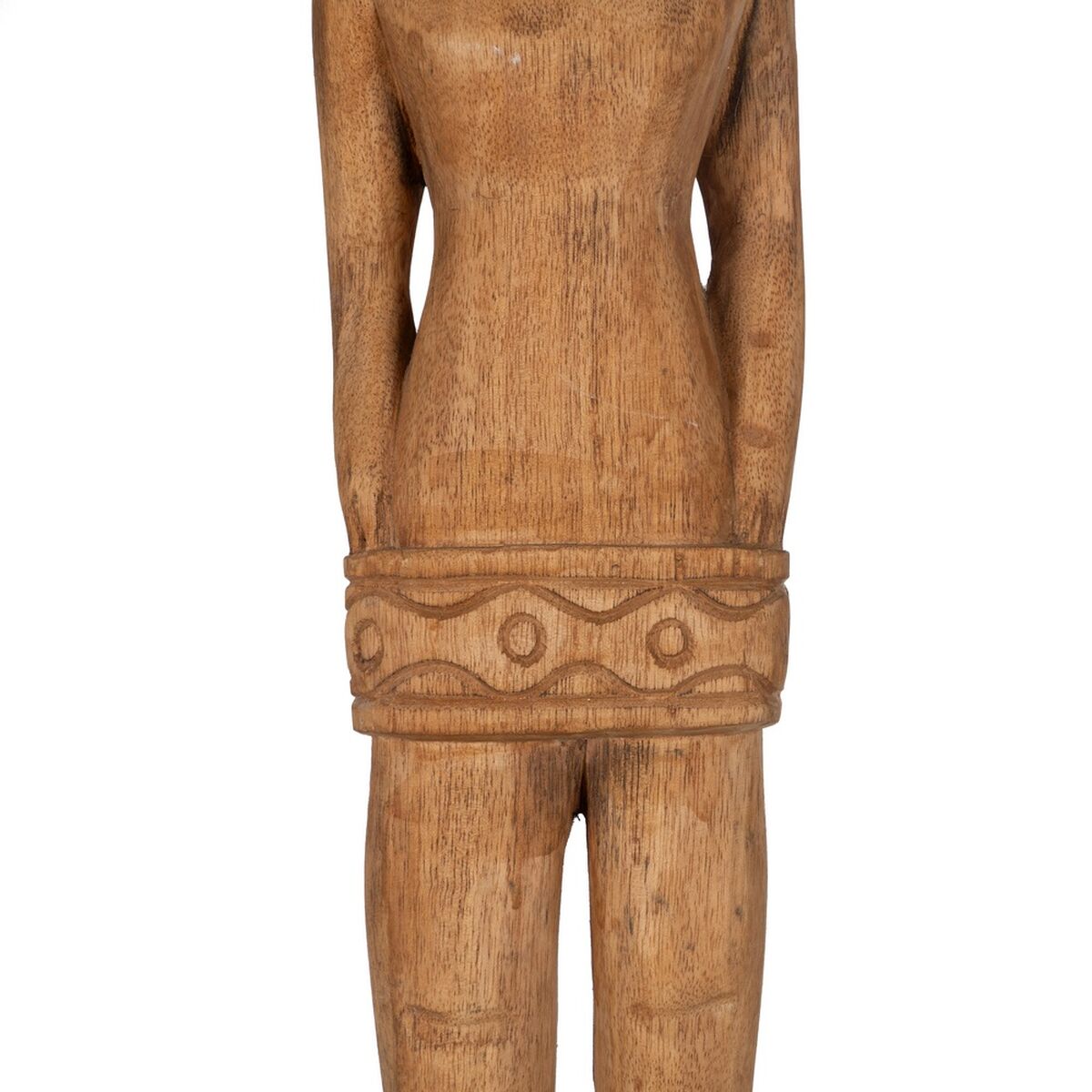 Prydnadsfigur Naturell Afrikan 14 x 14 x 113 cm - 4