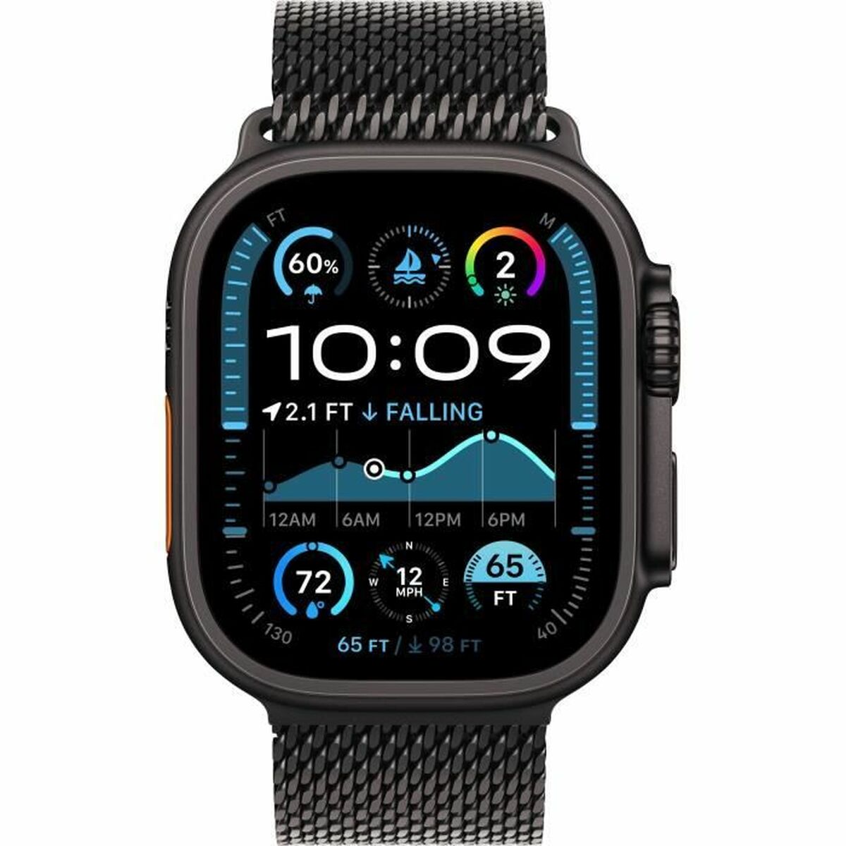 Smartklocka Apple Apple Watch Ultra 2 Svart 49 mm Ø 49 mm - 2