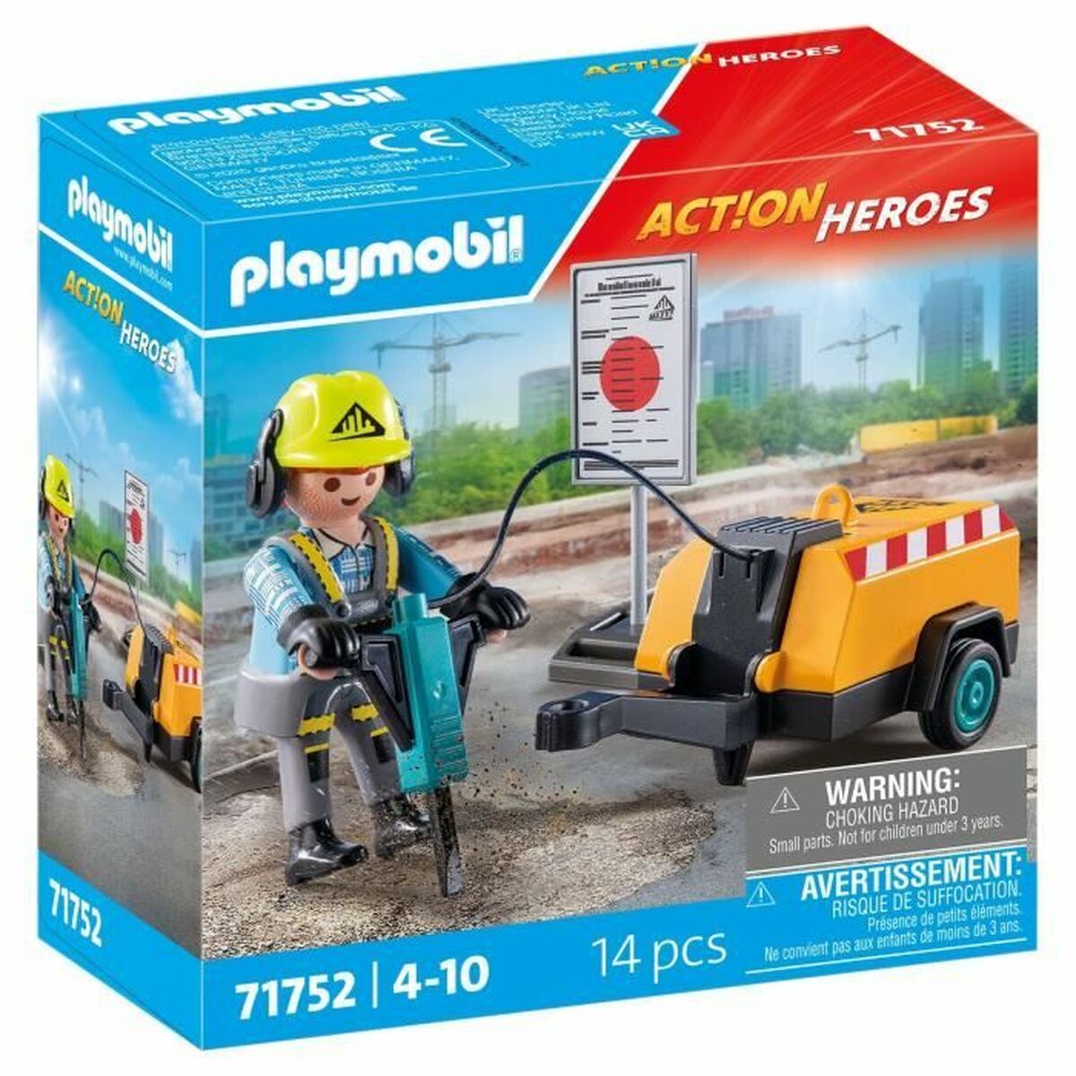 Fordonsspel Playmobil 71752 14 Delar