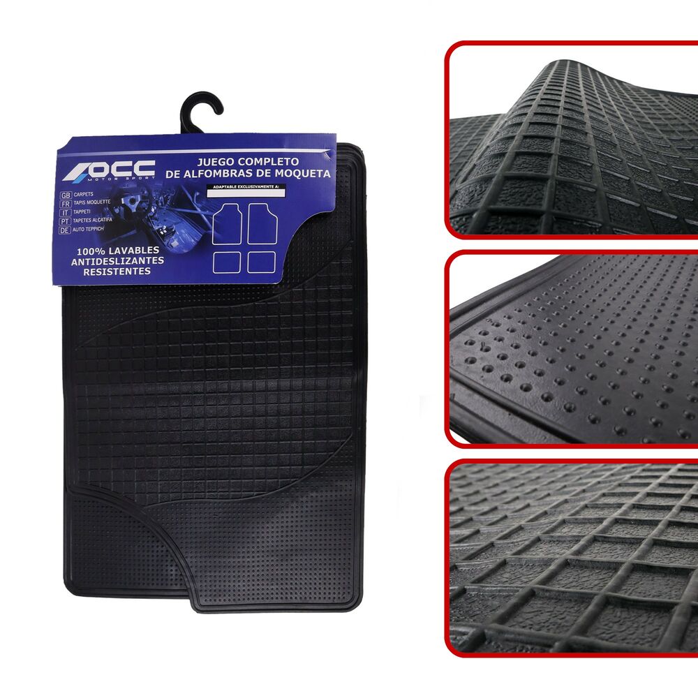 Bilgolvmatta OCC Motorsport OCCALUNI5 Gummi Universal - 5