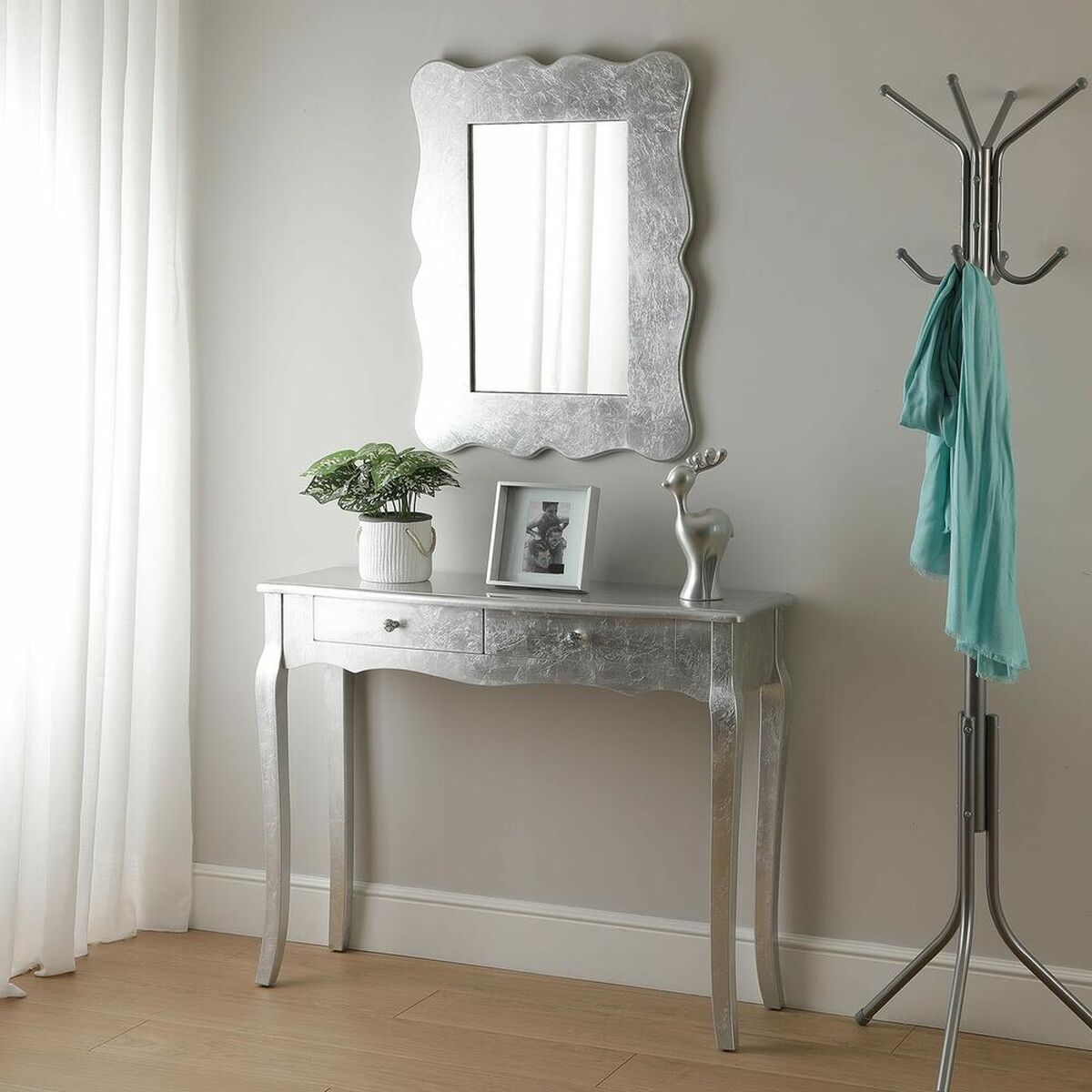 Väggspegel Versa Cagliari Trä Plast Speglar Fusion 60 x 2 x 80 cm - 2