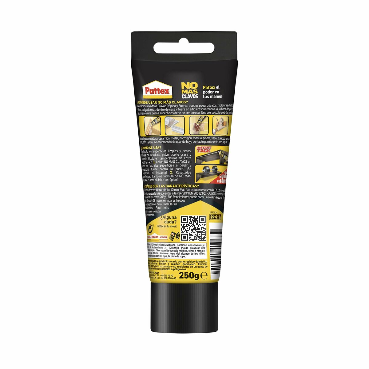 Monteringslim Pattex 14010190 250 g - 7