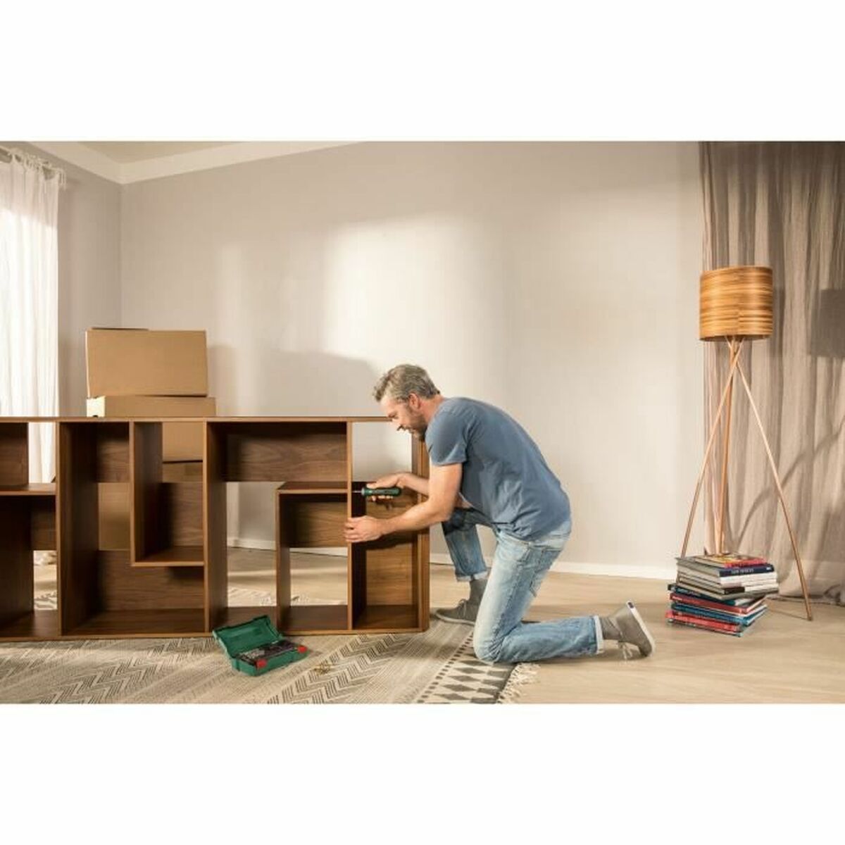Elektrisk skruvmejsel BOSCH PushDrive 3,6 V - 6