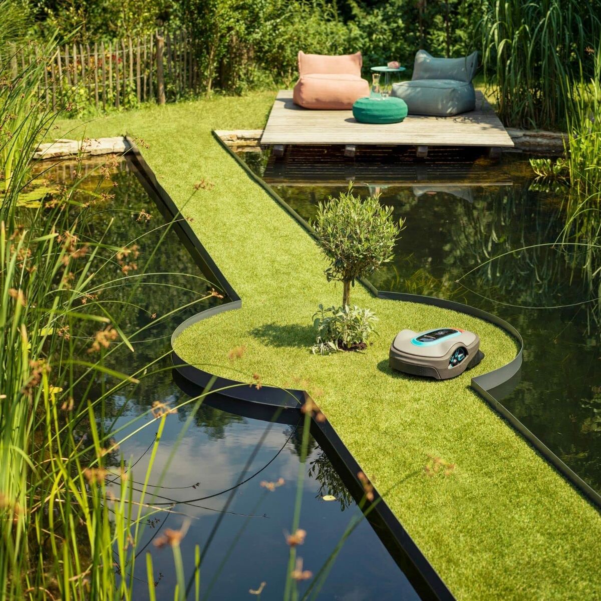 Gräsklipparrobot Gardena Smart Sileno Life 1000 1000 m² - 4
