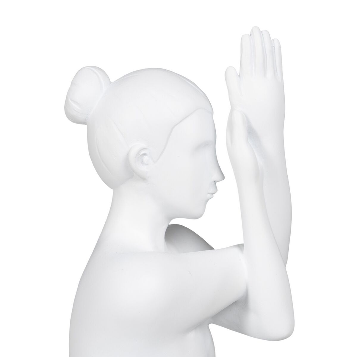 Prydnadsfigur Vit 18 x 13 x 24 cm - 3