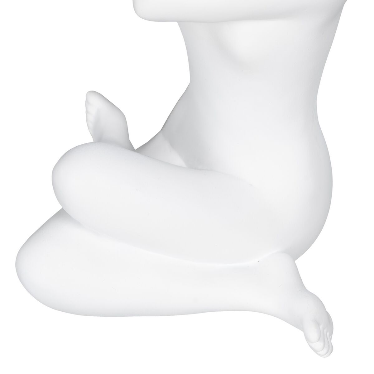 Prydnadsfigur Vit 18 x 13 x 24 cm - 5