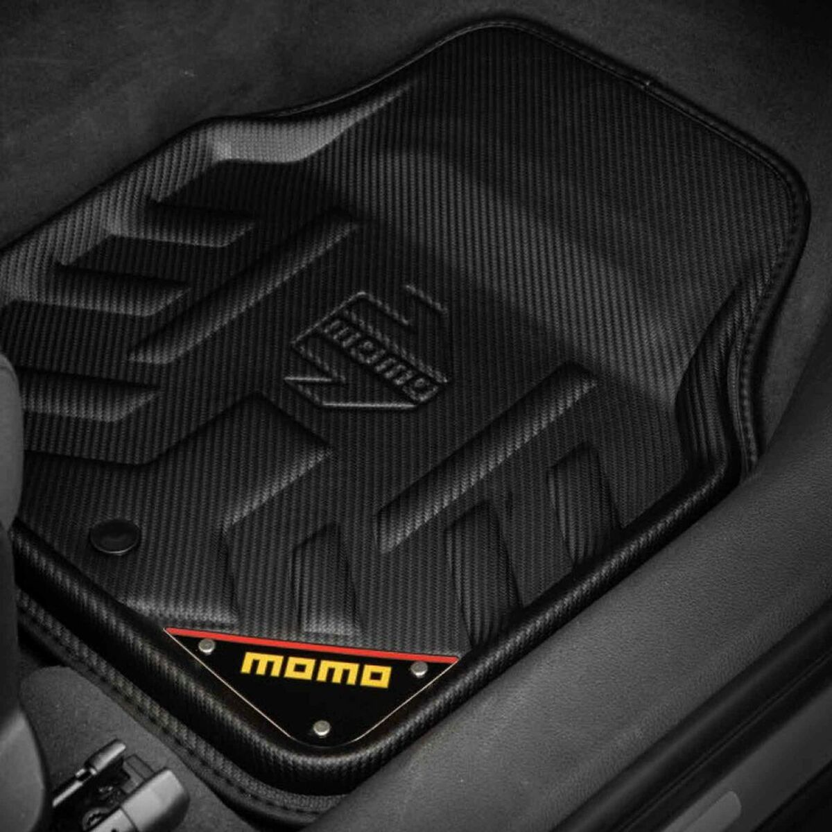 Bilgolvmatta MOMO 3MDBSS Svart Universal - 6