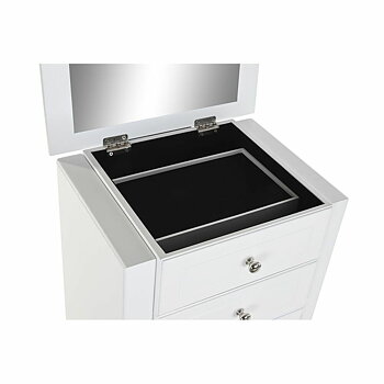 Smyckeskrin med ben DKD Home Decor Speglar MDF Romantisk (37 x 27 x 90 cm)