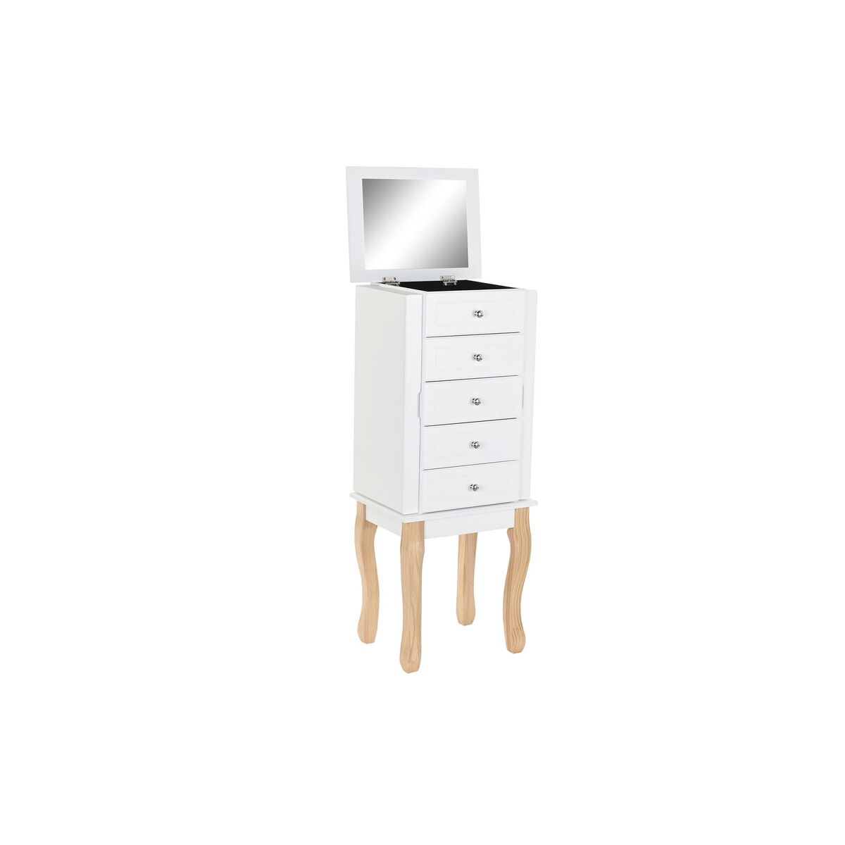 Smyckeskrin med ben DKD Home Decor Speglar MDF Romantisk (37 x 27 x 90 cm) - 3