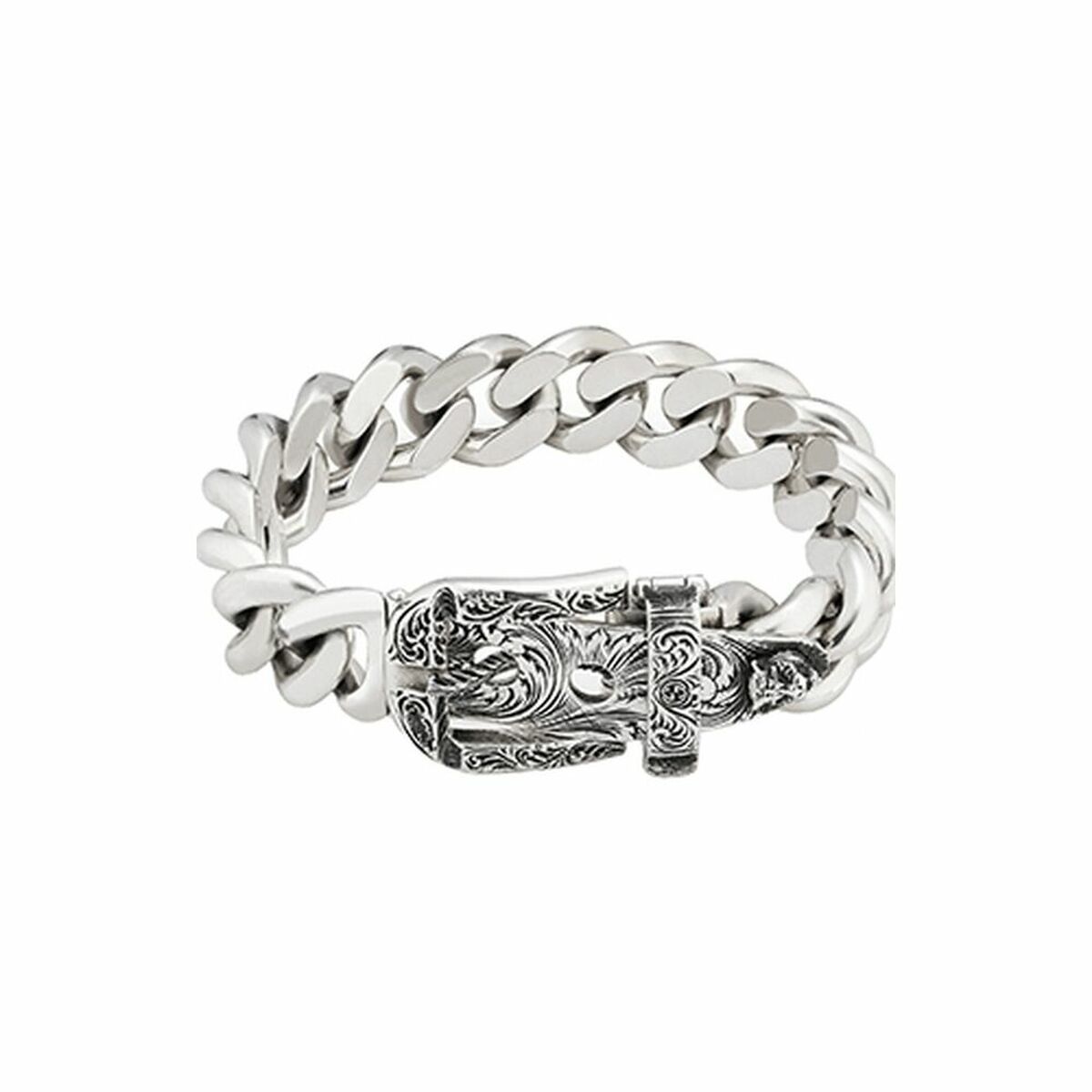 Herr ring Gucci YBA476810001 Silvrig - 3