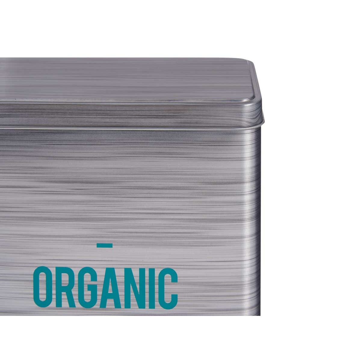 Flingbehållare Organic Grå Tenn 12 x 24,7 x 17,6 cm (12 antal) - 4
