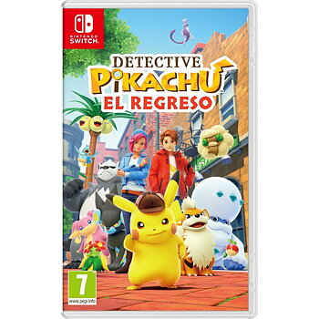 TV-spel för Switch Nintendo DETECTIVE PICACHU EL REGRESO
