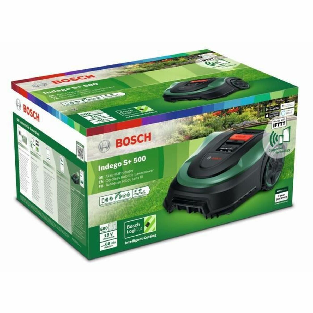 Gräsklipparrobot BOSCH Indo S+ 500 30-50 mm 500 m 19 cm - 8