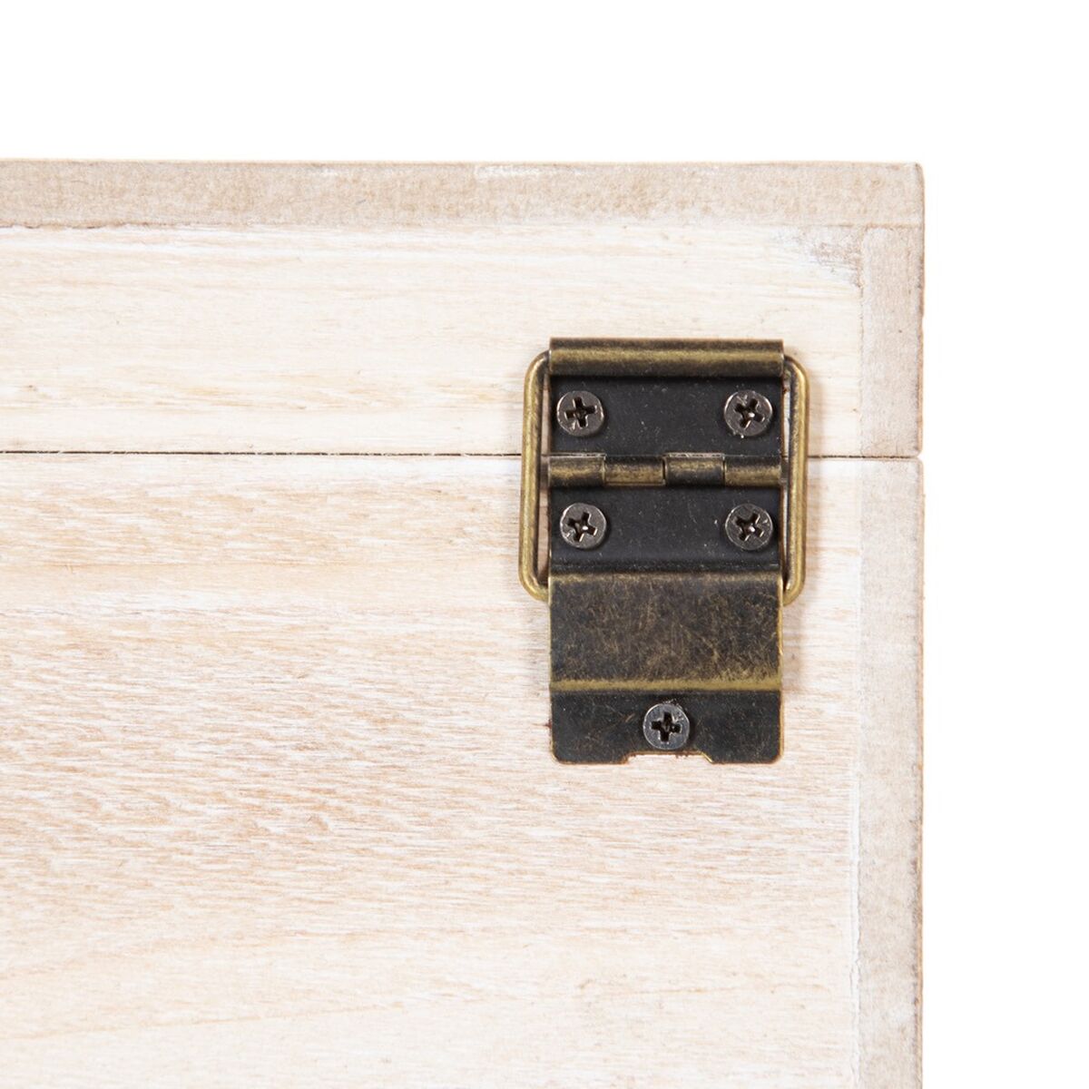 Dekorationslåda Blad Rattan 20 x 20 x 12 cm DMF (2 antal) - 6