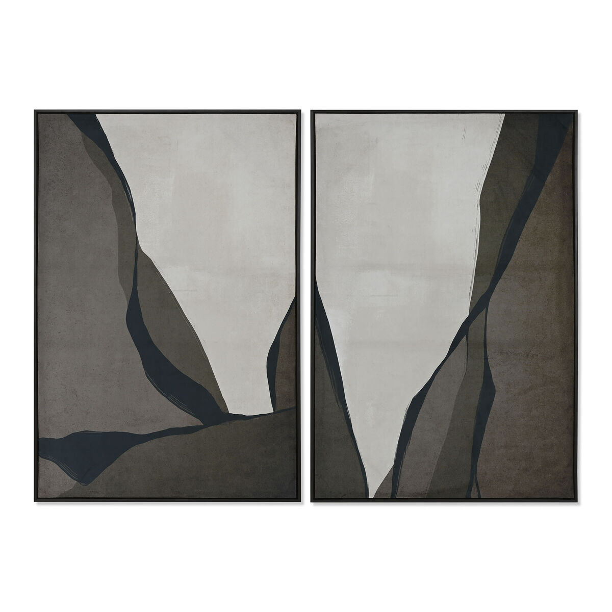 Kanvas Home ESPRIT Sammet Kanvas 83 x 3,8 x 123 cm