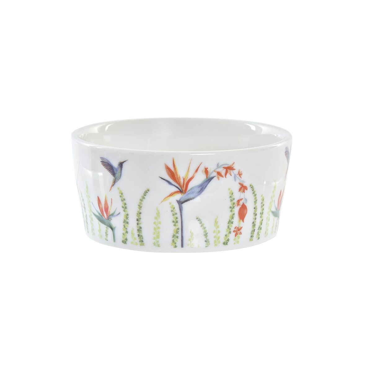 Tilltuggsset DKD Home Decor Multicolour Naturell Bambu Plast Stengods Tropiskt 19,7 x 19,7 x 1 cm (5 pcs) - 3