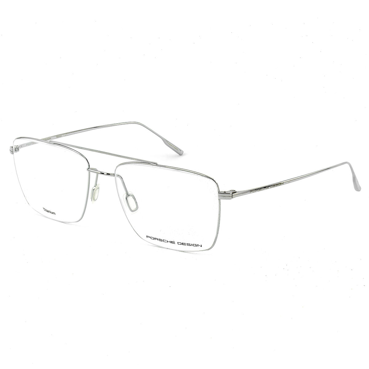 Glasögonbågar Porsche Design P8381-C-57 Silvrig ø 57 mm - 5