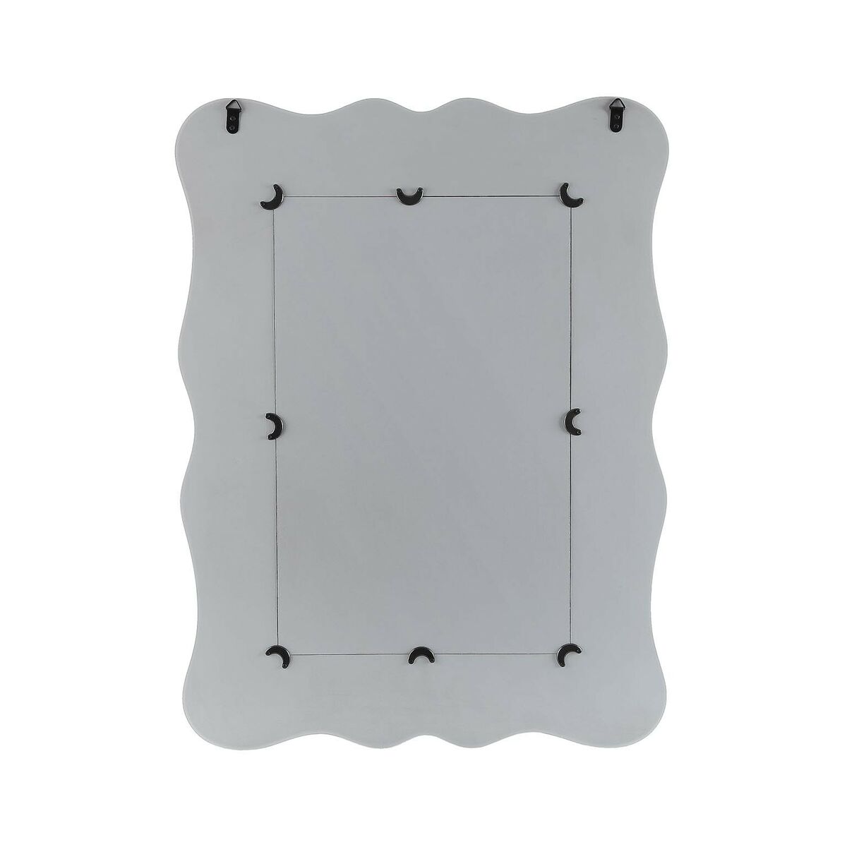 Väggspegel Versa CAGLIARI Vit Fusion 2 x 80 x 60 cm - 3