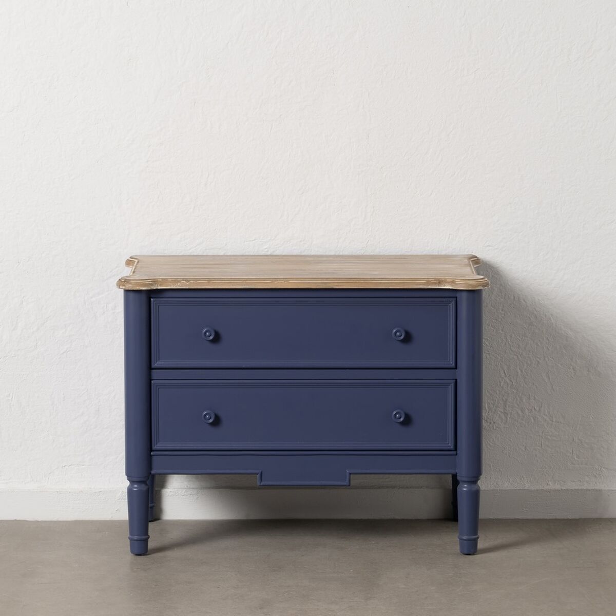 Avlastningsmöbler Blå Naturell Granträ Trä MDF 80 x 45 x 60 cm - 2