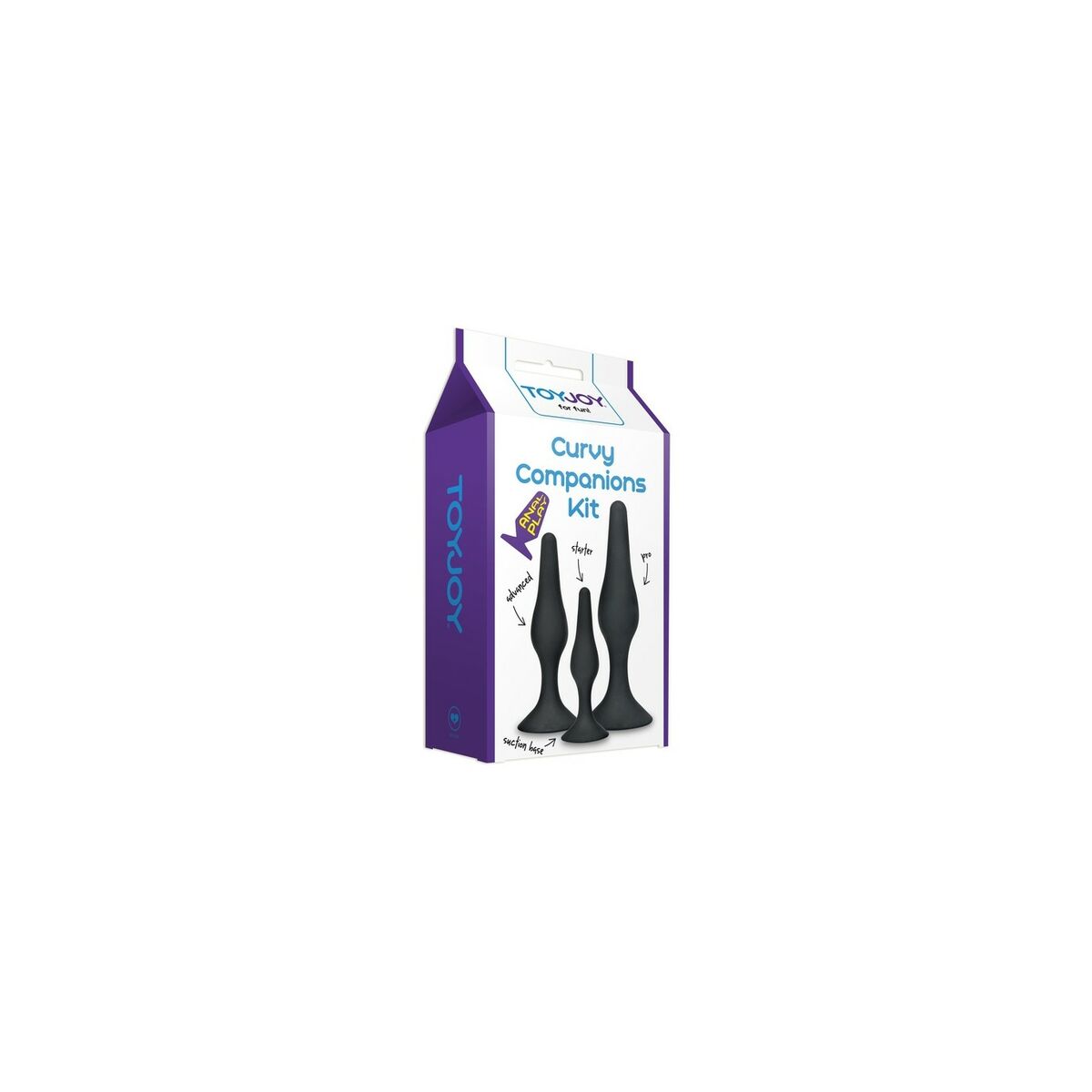 Analplugg Toy Joy Svart - 2