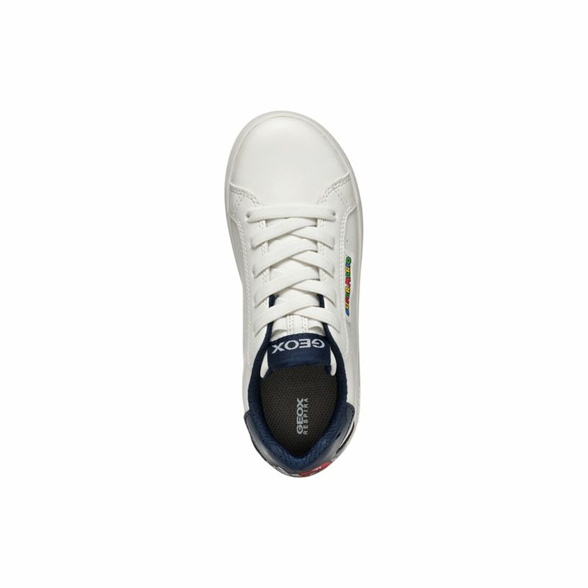 Sportskor Casual Geox Eclyper Vit Marinblå - 2