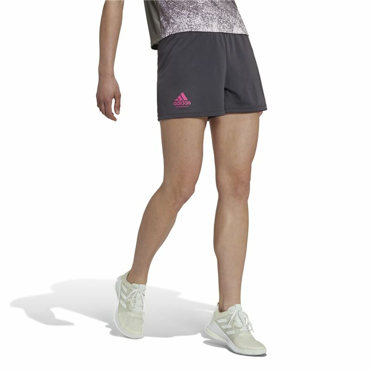 Sportshorts för kvinnor Adidas Svart - 5