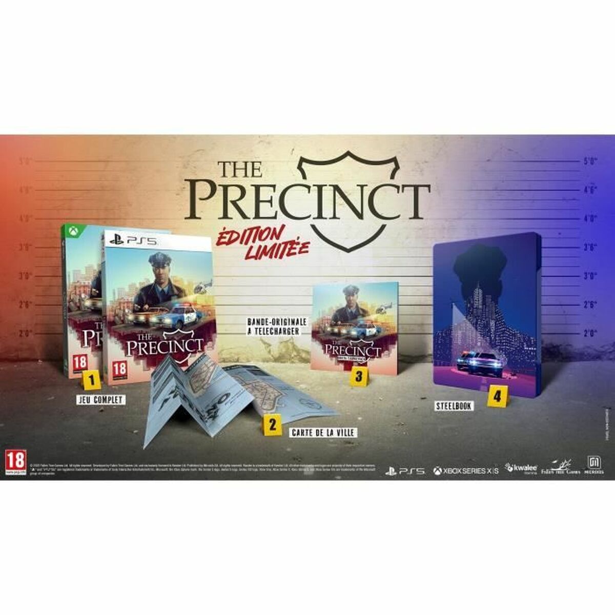 Xbox Series X Videospel Microids The Precinct - 2