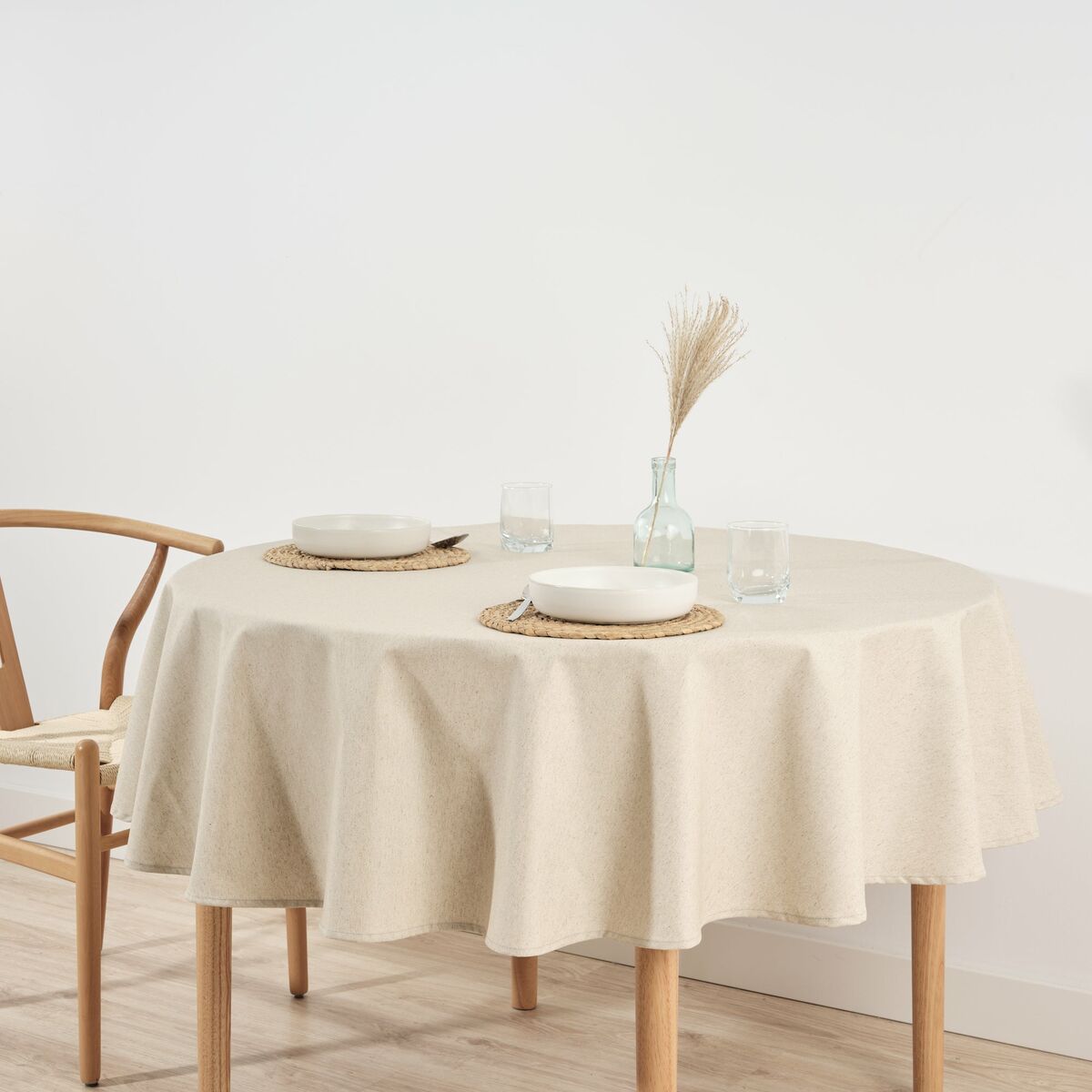Fläckresistent bordsduk i harts Belum Levante 101 Multicolour Ø 140 cm - 5