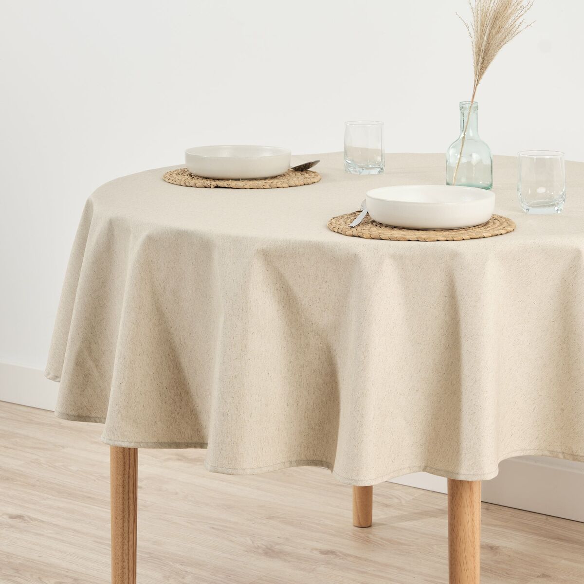 Fläckresistent bordsduk i harts Belum Levante 101 Multicolour Ø 140 cm - 11
