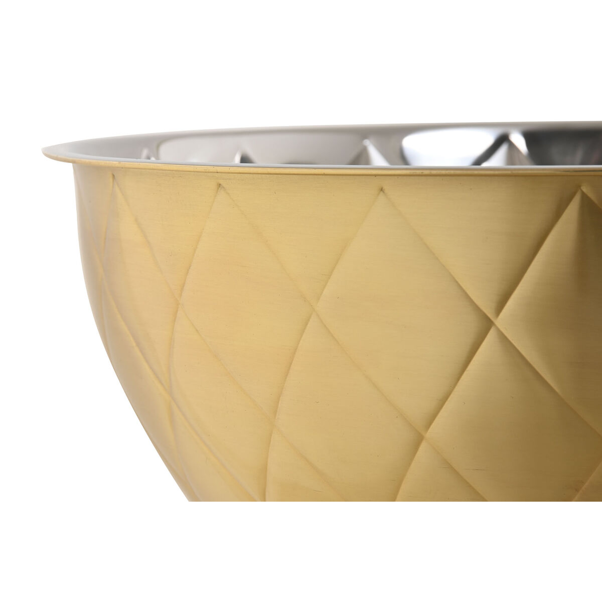 Champagnekylare Home ESPRIT Gyllene Rostfritt stål 40 x 40 x 23 cm - 2