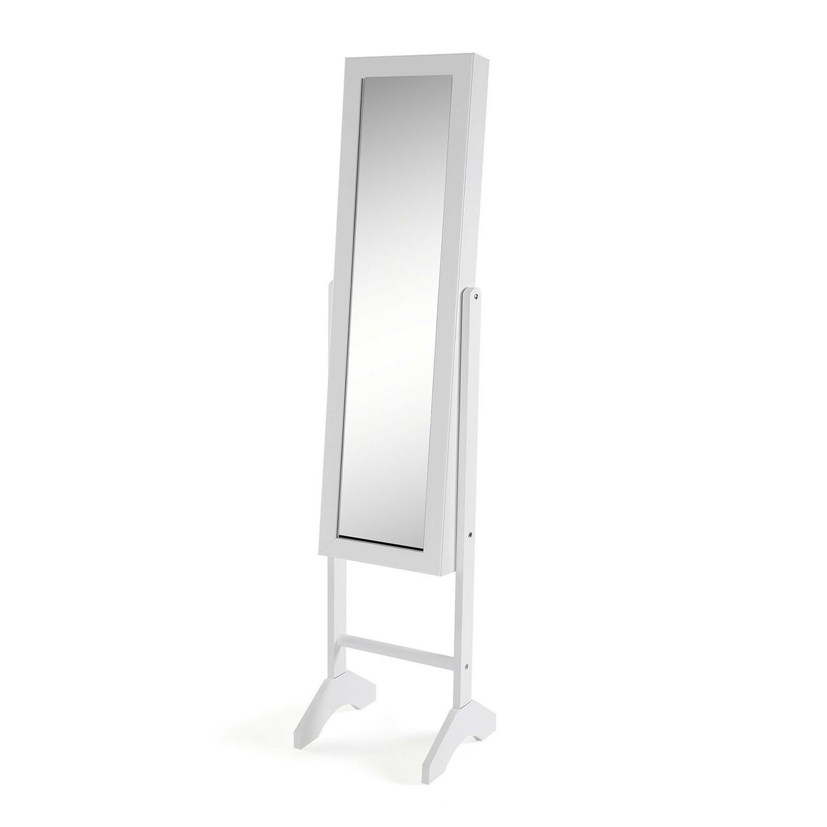 Fristående spegel Versa Vit 33,5 x 153 x 35,2 cm