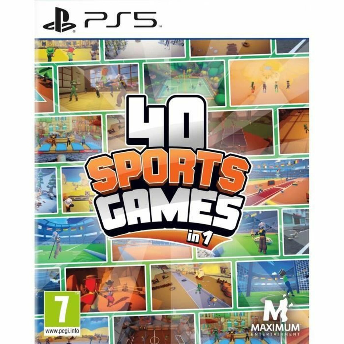 PlayStation 5 Videospel Just For Games 40 Sports Games in 1