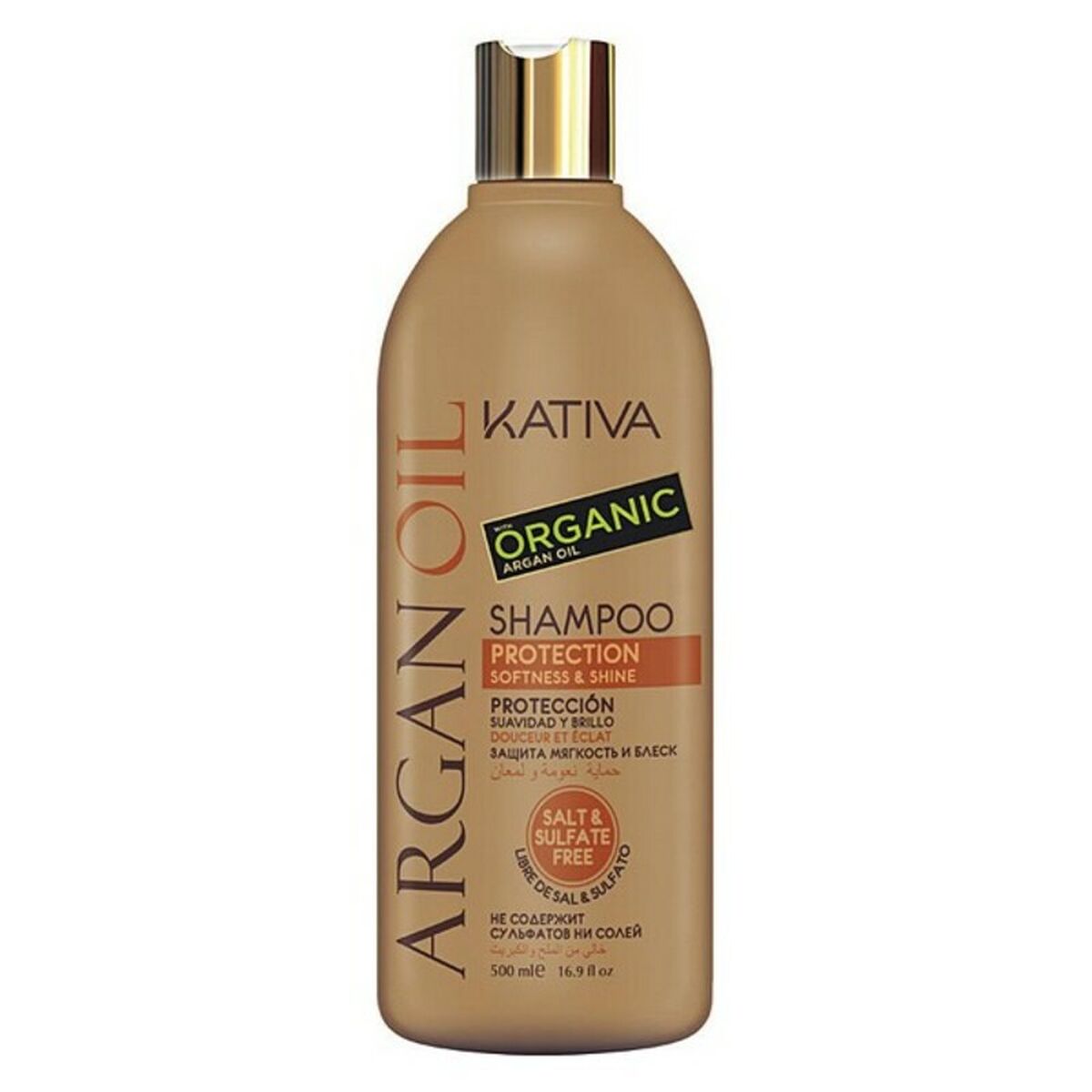 Fuktgivande schampo Argan Oil Kativa (500 ml) (500 ml)