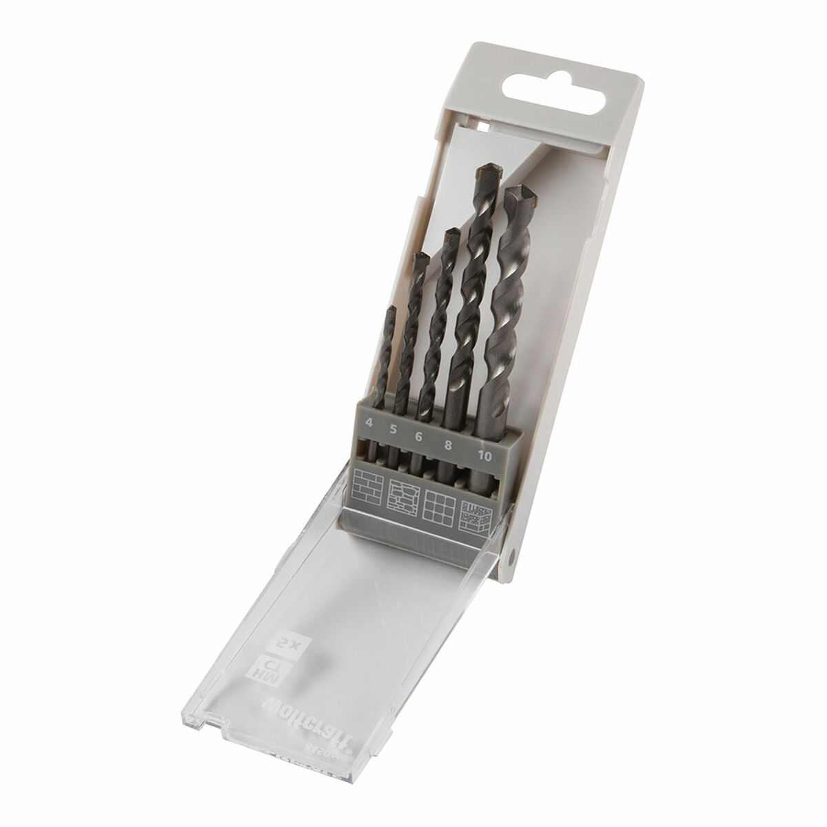Spolset Wolfcraft 8450000 Sten 5 Delar - 3